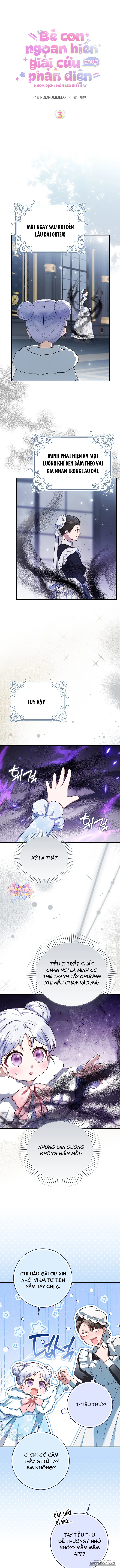 Bé Con Ngoan Hiền Giải Cứu Gia Tộc Phản Diện - Chap 3 - Trang 5