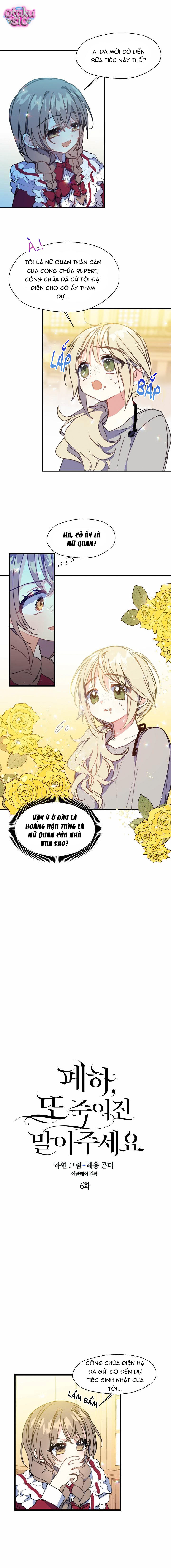 Bệ Hạ Xin Đừng Giết Tôi!!! - Chap 6 - Trang 6