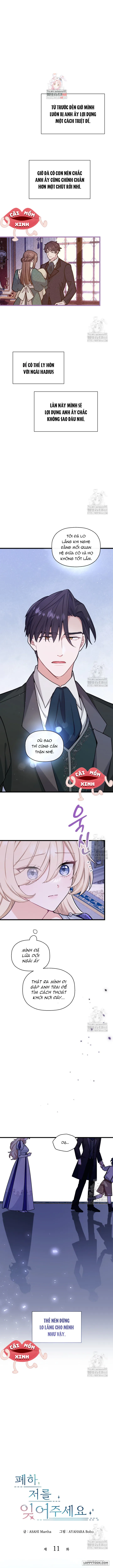 Bệ Hạ, Xin Hãy Quên Tôi Đi - Chap 11 - Trang 1