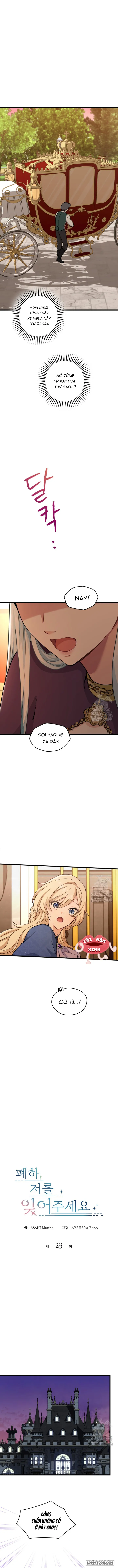 Bệ Hạ, Xin Hãy Quên Tôi Đi - Chap 23 - Trang 1