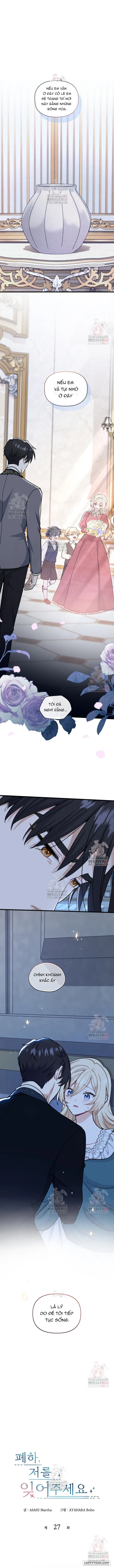 Bệ Hạ, Xin Hãy Quên Tôi Đi - Chap 27 - Trang 1