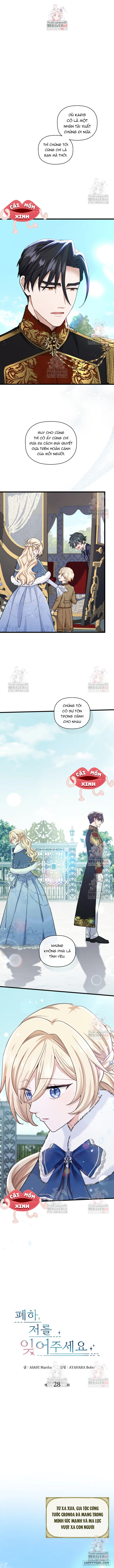 Bệ Hạ, Xin Hãy Quên Tôi Đi - Chap 28 - Trang 1