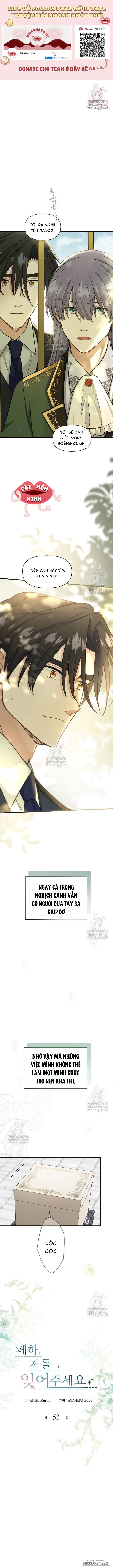 Bệ Hạ, Xin Hãy Quên Tôi Đi - Chap 53 - Trang 1