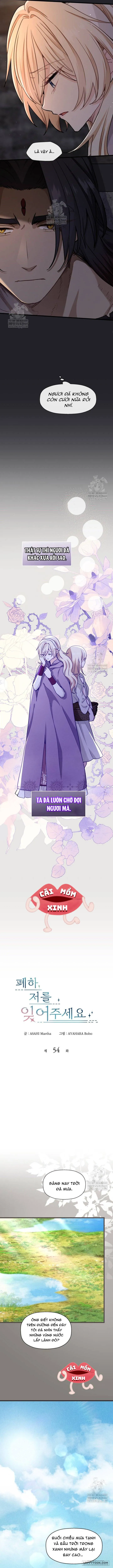 Bệ Hạ, Xin Hãy Quên Tôi Đi - Chap 54 - Trang 2