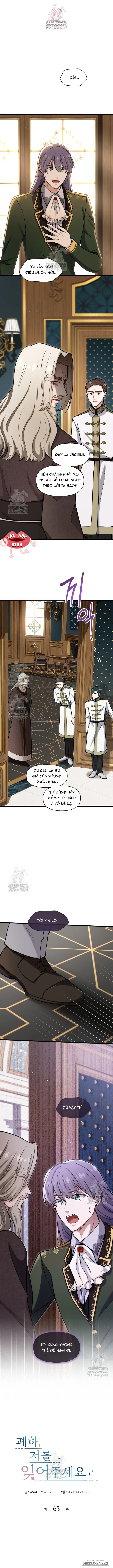 Bệ Hạ, Xin Hãy Quên Tôi Đi - Chap 65 - Trang 1
