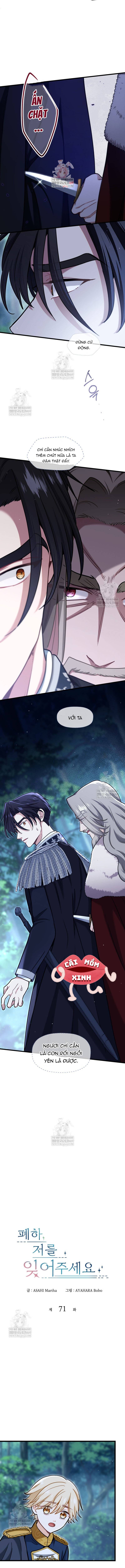 Bệ Hạ, Xin Hãy Quên Tôi Đi - Chap 71 - Trang 1