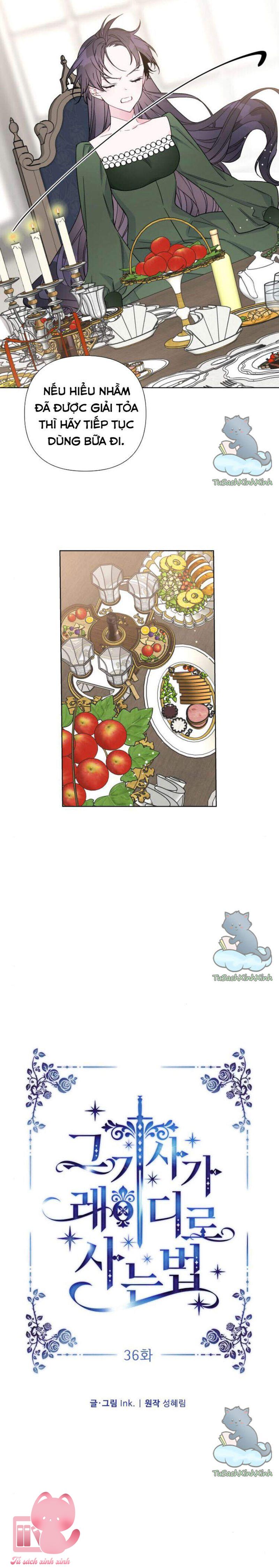Cách Hiệp Sĩ Sống Như Một Tiểu Thư Quyền Quý - Chap 36 - Trang 10