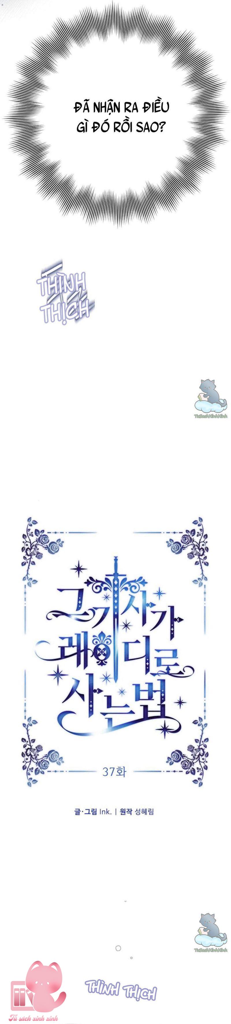 Cách Hiệp Sĩ Sống Như Một Tiểu Thư Quyền Quý - Chap 37 - Trang 4