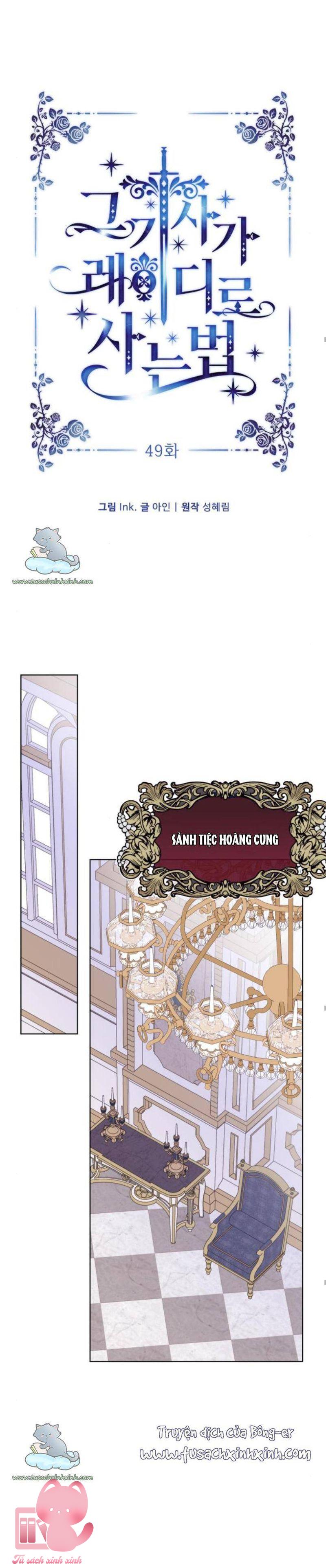 Cách Hiệp Sĩ Sống Như Một Tiểu Thư Quyền Quý - Chap 49 - Trang 11