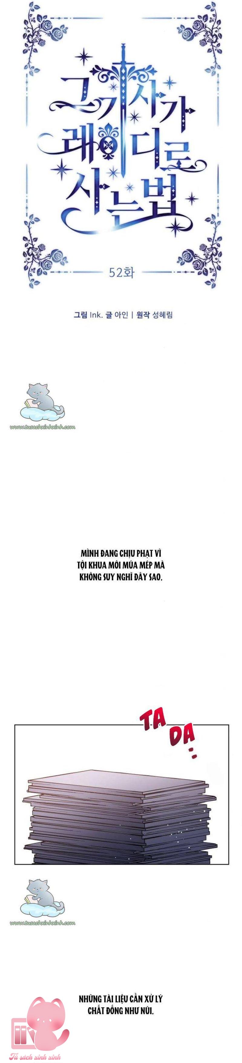 Cách Hiệp Sĩ Sống Như Một Tiểu Thư Quyền Quý - Chap 52 - Trang 8