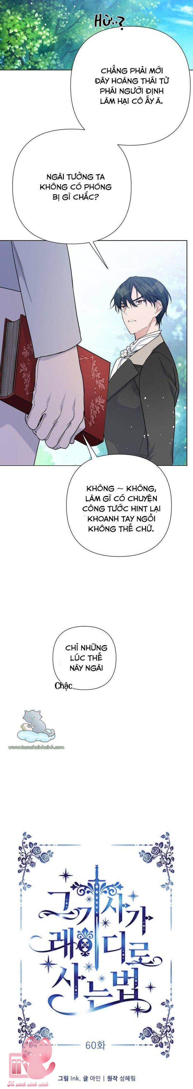 Cách Hiệp Sĩ Sống Như Một Tiểu Thư Quyền Quý - Chap 60 - Trang 4