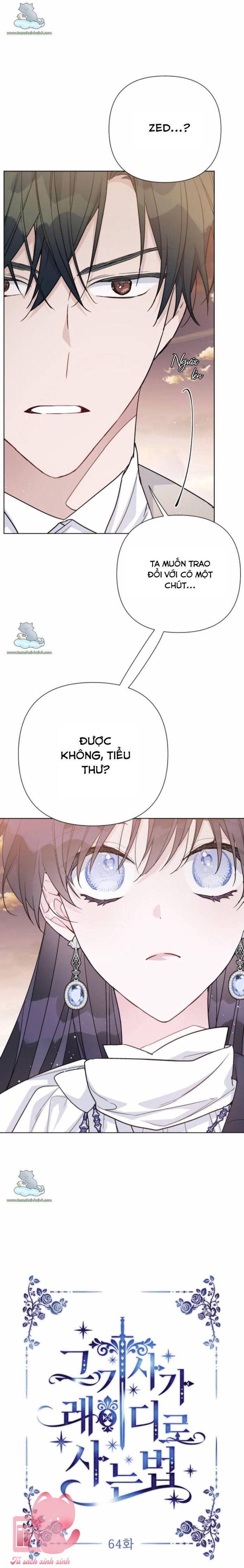 Cách Hiệp Sĩ Sống Như Một Tiểu Thư Quyền Quý - Chap 64 - Trang 3