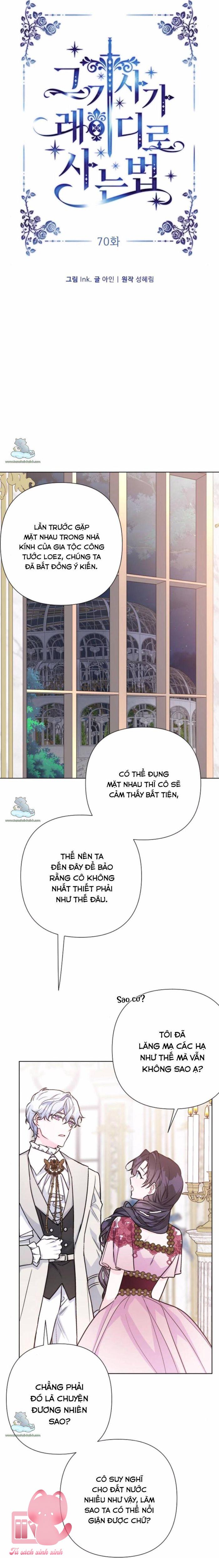 Cách Hiệp Sĩ Sống Như Một Tiểu Thư Quyền Quý - Chap 70 - Trang 4