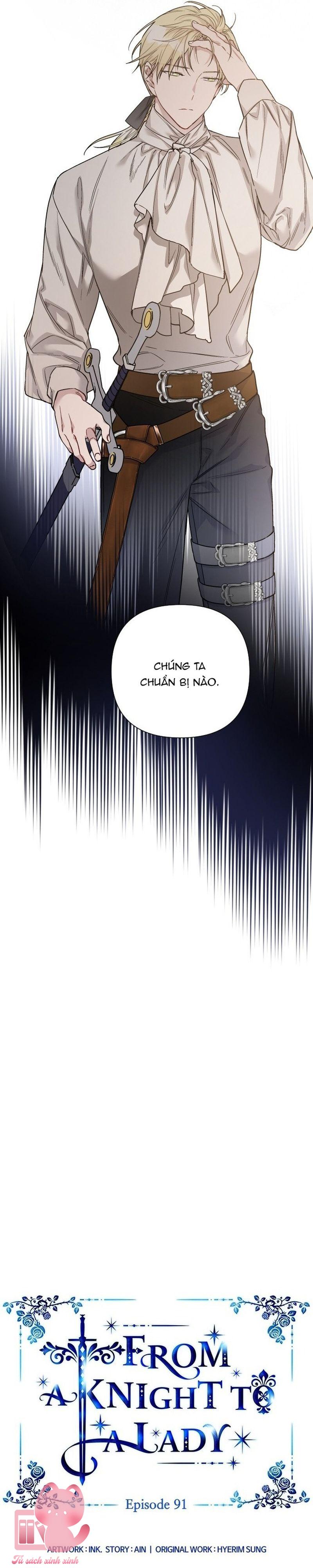 Cách Hiệp Sĩ Sống Như Một Tiểu Thư Quyền Quý - Chap 91 - Trang 10