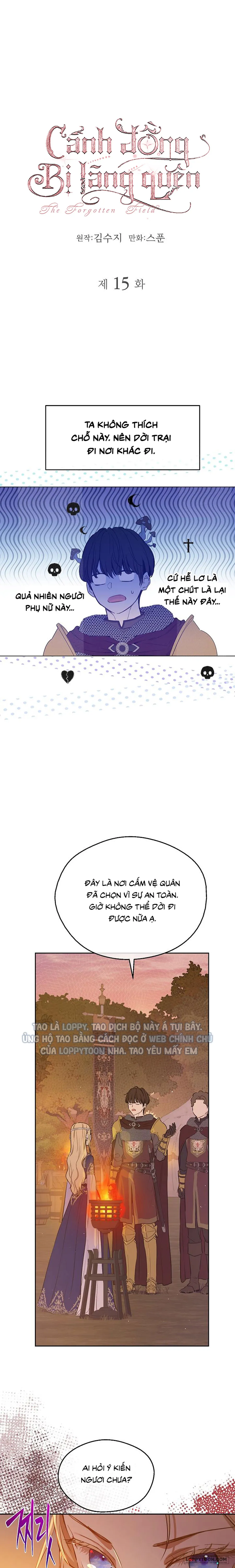 Cánh Đồng Bị Lãng Quên - Chap 15 - Trang 1