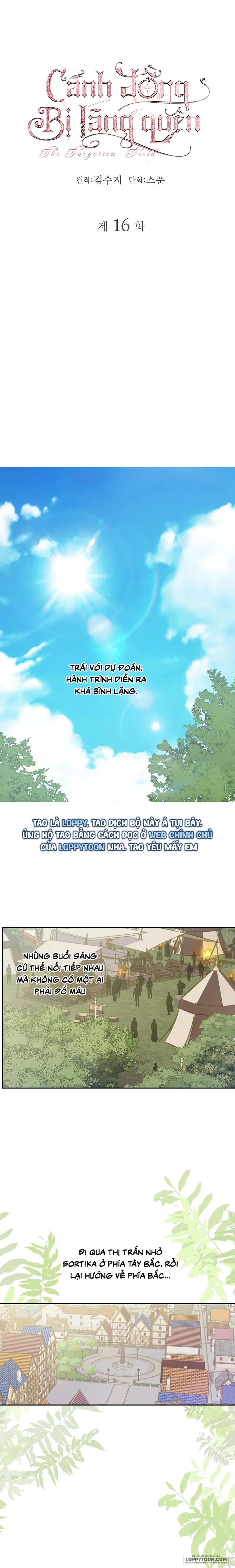 Cánh Đồng Bị Lãng Quên - Chap 16 - Trang 1
