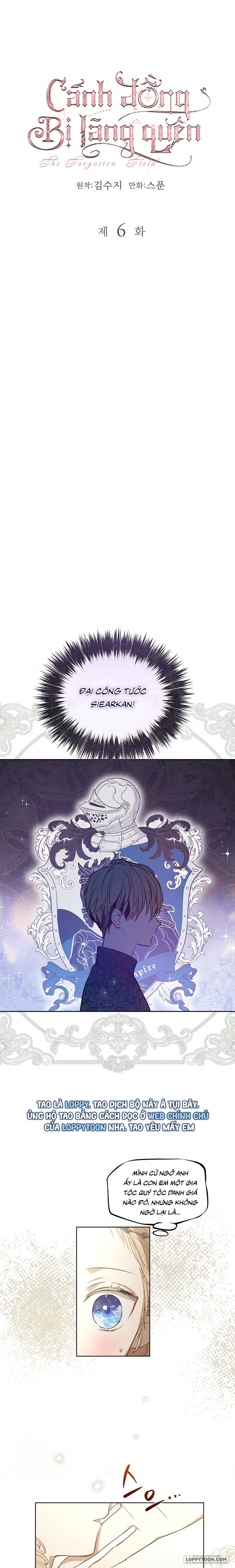 Cánh Đồng Bị Lãng Quên - Chap 6 - Trang 1