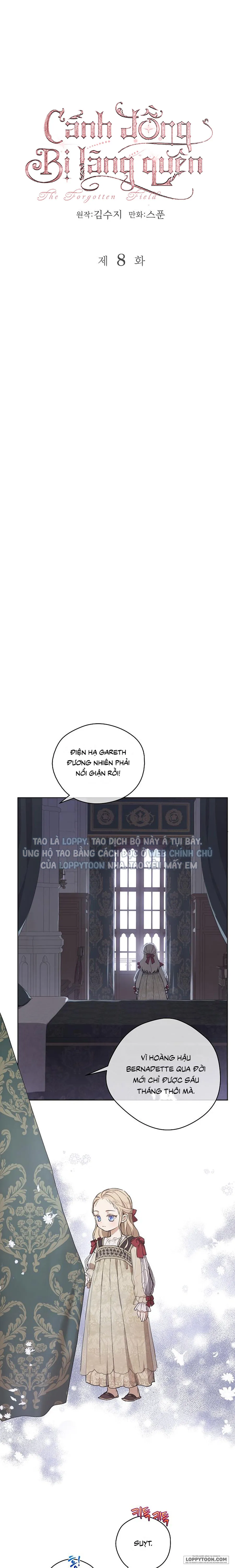 Cánh Đồng Bị Lãng Quên - Chap 8 - Trang 1