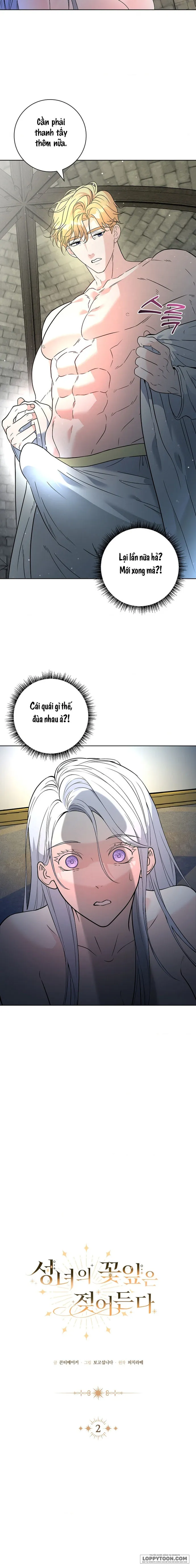Cánh Hoa Ướt Đẫm Của Thánh Nữ - Chap 2 - Trang 9