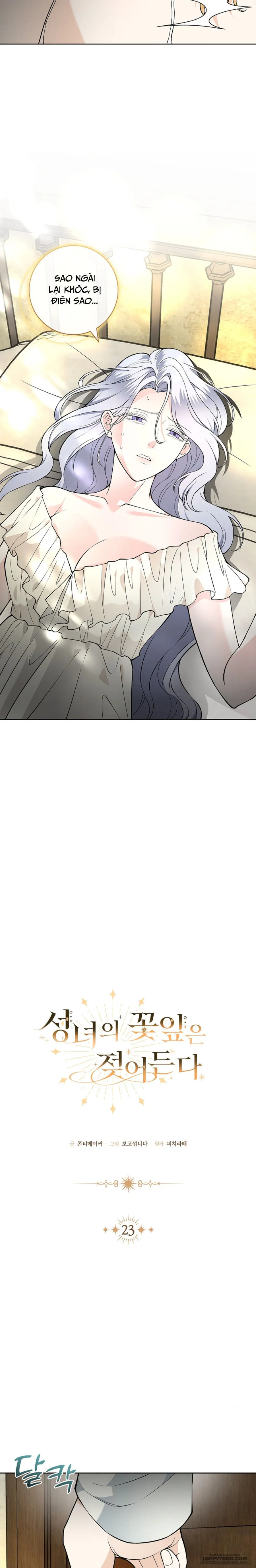 Cánh Hoa Ướt Đẫm Của Thánh Nữ - Chap 23 - Trang 8
