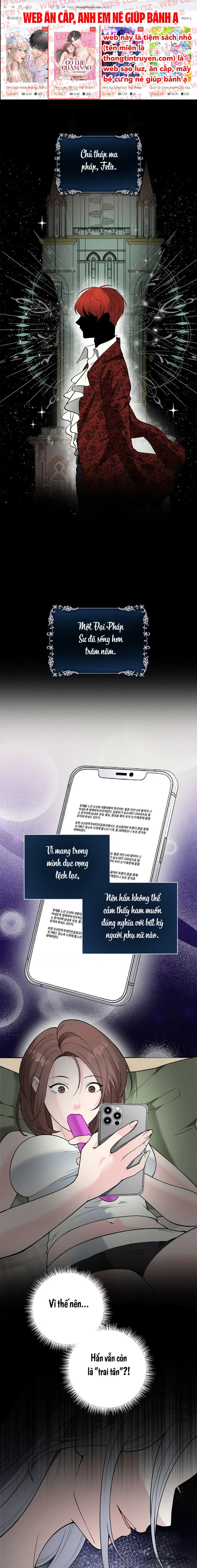 Cánh Hoa Ướt Đẫm Của Thánh Nữ - Chap 8 - Trang 1