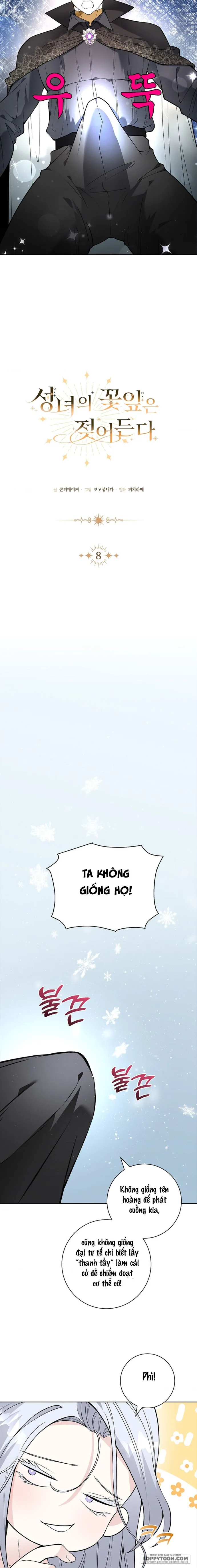 Cánh Hoa Ướt Đẫm Của Thánh Nữ - Chap 8 - Trang 4