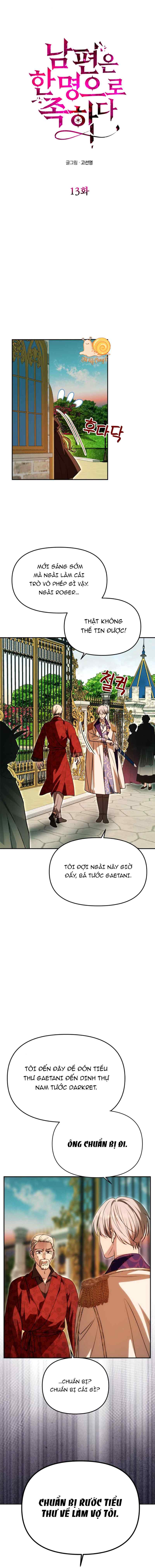 Chỉ Cần Một Người Chồng Là Đủ - Chap 13 - Trang 1