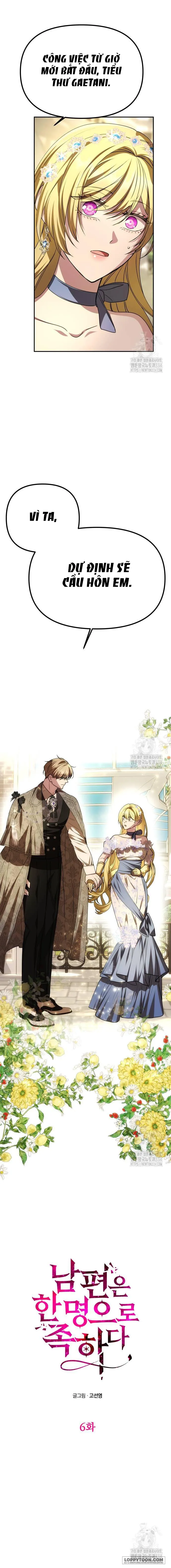 Chỉ Cần Một Người Chồng Là Đủ - Chap 6 - Trang 6