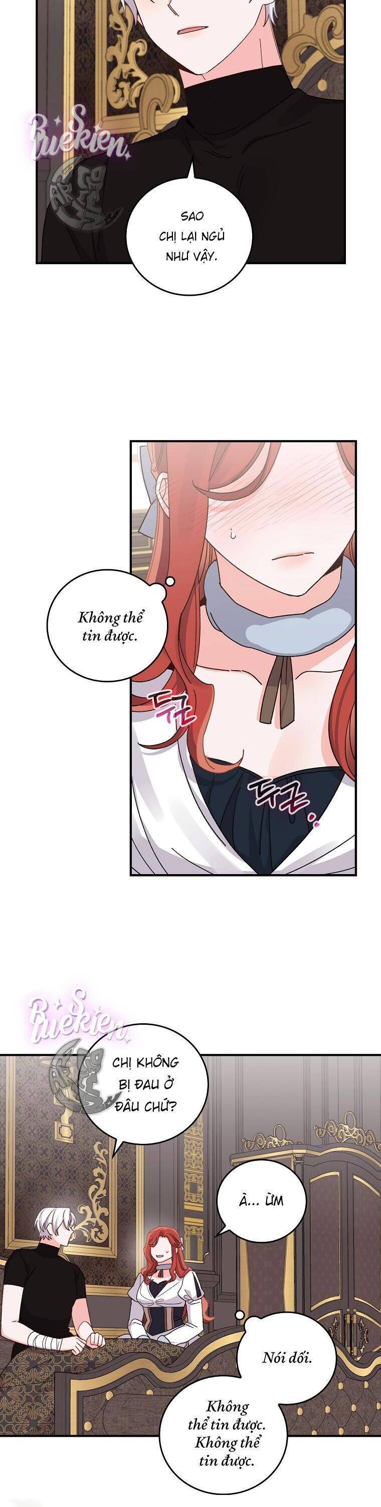 Chị Gái Của Nhân Vật Phản Diện Hôm Nay Cũng Đang Đau Khổ - Chap 55 - Trang 22