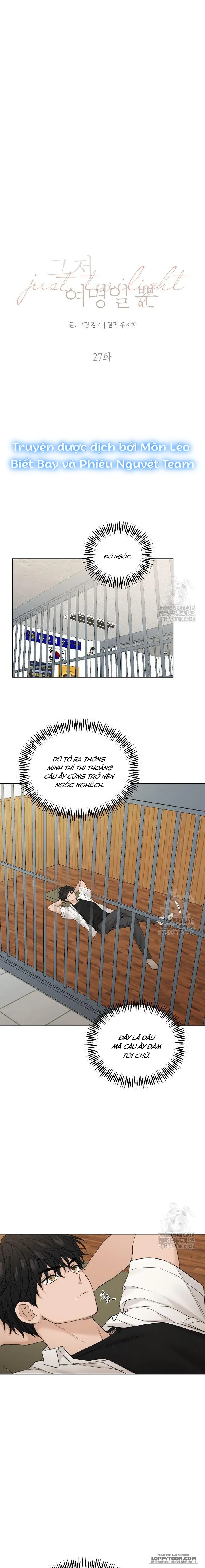 Chỉ Là Ánh Bình Minh - Chap 27 - Trang 1