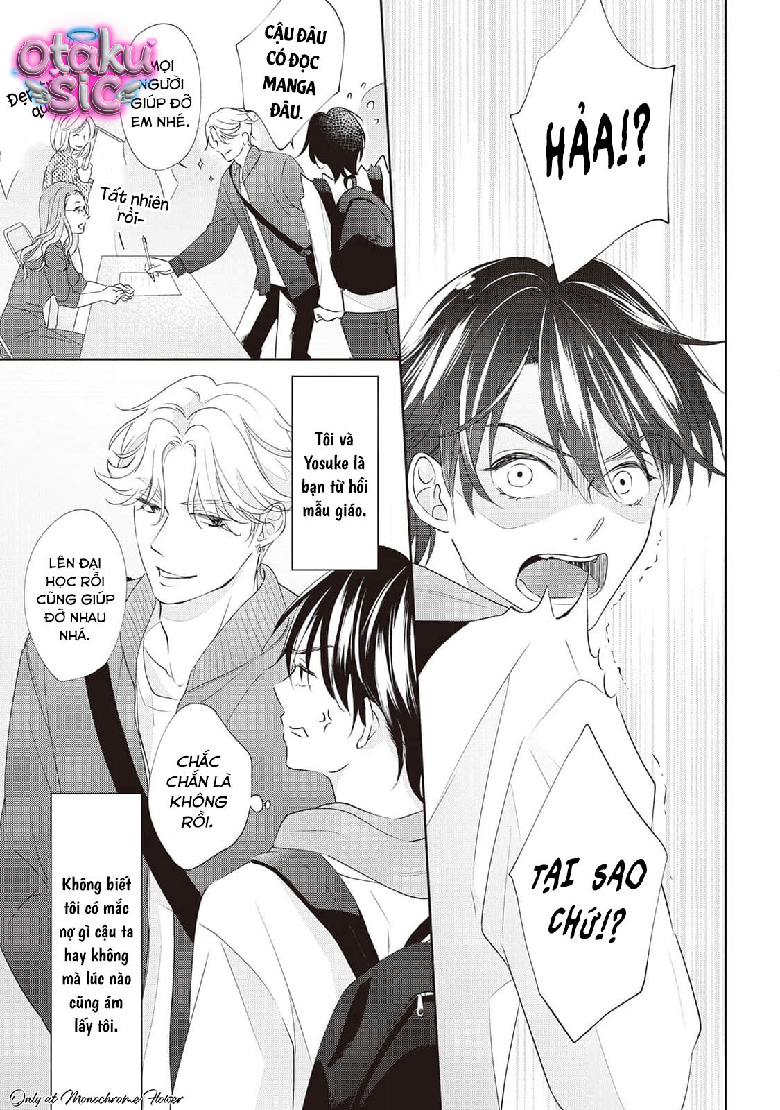Chuyện là, hủ nam như tôi cứ bị cậu bạn thân từ nhỏ năng động "gạ gẫm" - Chap 1 - Trang 11