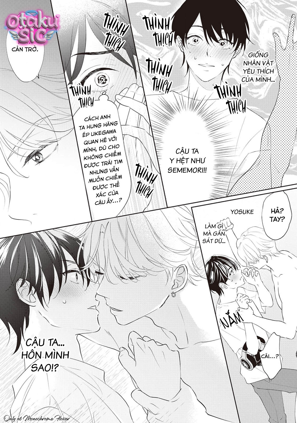 Chuyện là, hủ nam như tôi cứ bị cậu bạn thân từ nhỏ năng động "gạ gẫm" - Chap 1 - Trang 32