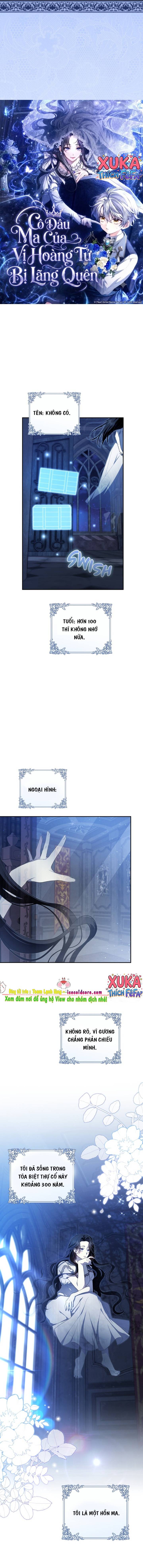 Cô Dâu Ma Của Vị Hoàng Tử Bị Lãng Quên - Chap 1 - Trang 9