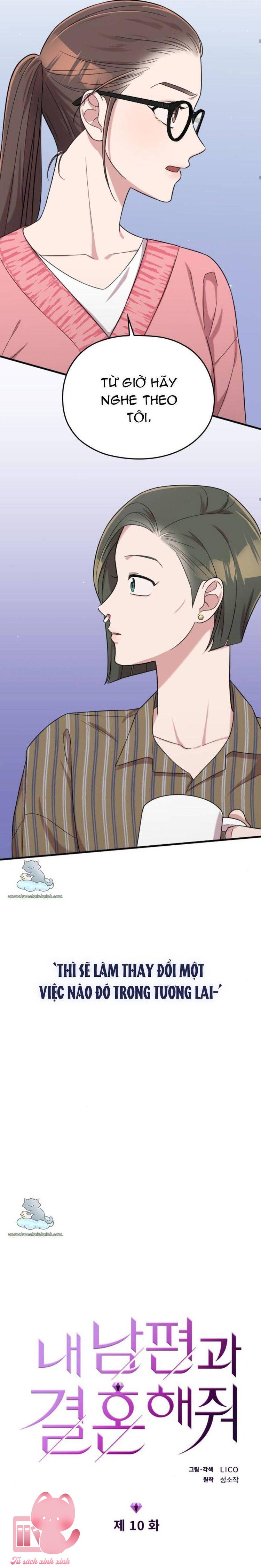 Cô Đi Mà Kết Hôn Với Chồng Tôi - Chap 10 - Trang 3