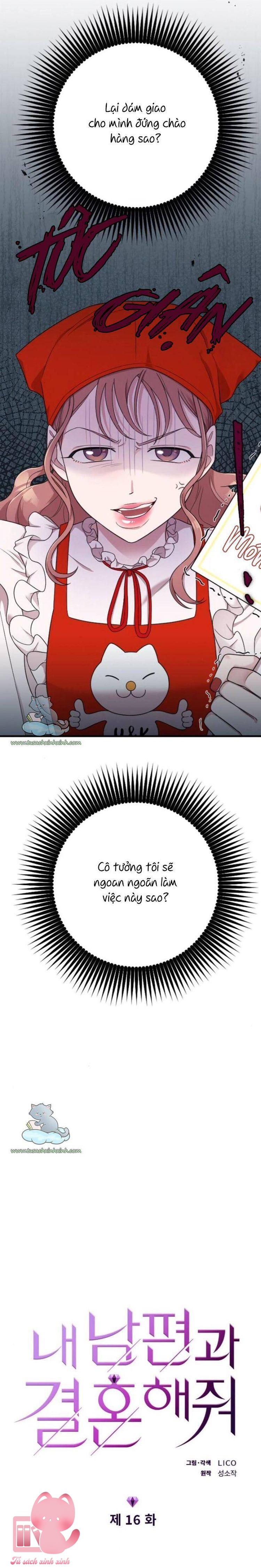 Cô Đi Mà Kết Hôn Với Chồng Tôi - Chap 16 - Trang 3