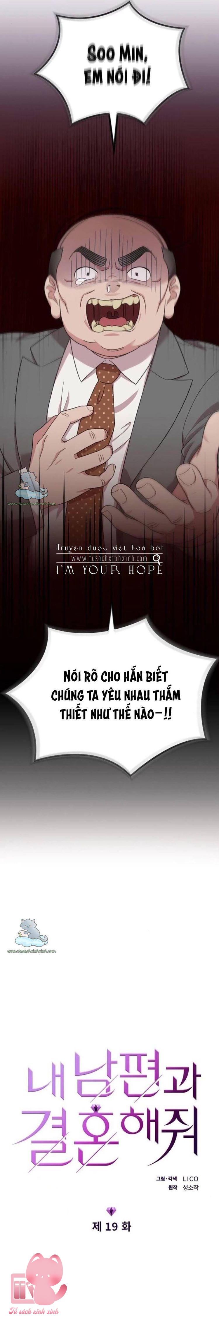Cô Đi Mà Kết Hôn Với Chồng Tôi - Chap 19 - Trang 4