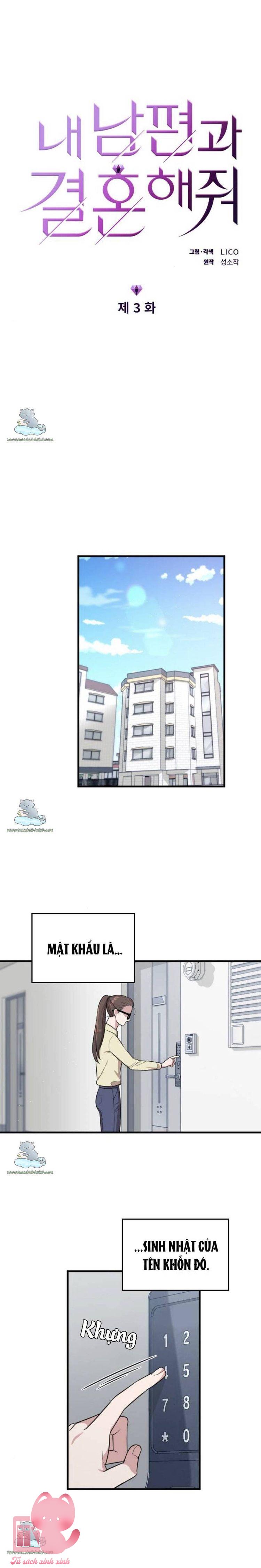 Cô Đi Mà Kết Hôn Với Chồng Tôi - Chap 3 - Trang 3