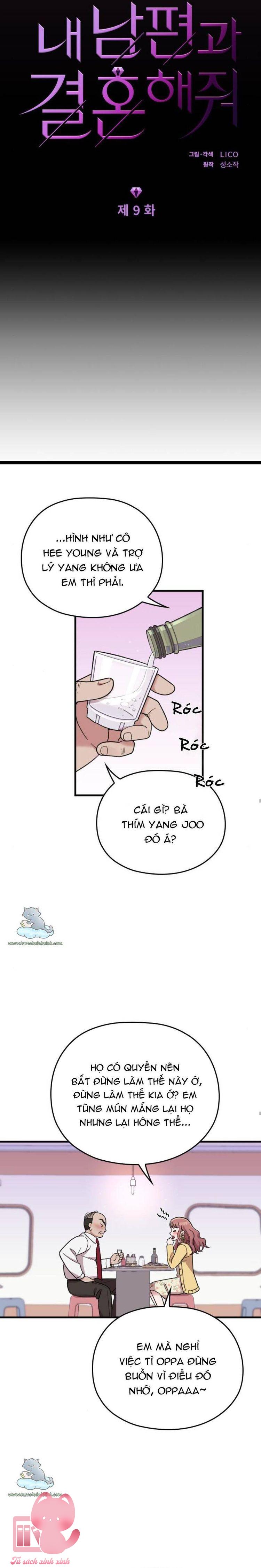 Cô Đi Mà Kết Hôn Với Chồng Tôi - Chap 9 - Trang 3