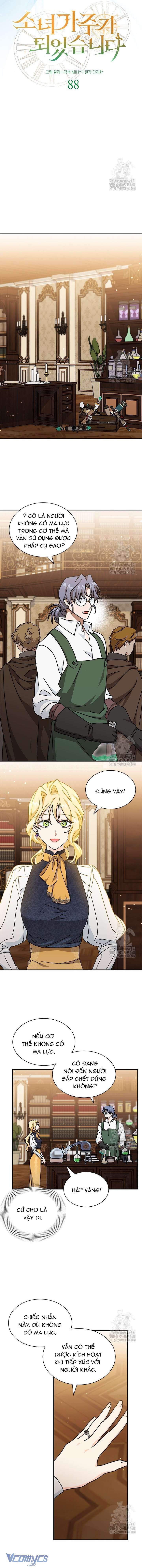 Cô Gái Sẽ Trở Thành Chủ Gia Đình - Chap 88 - Trang 9