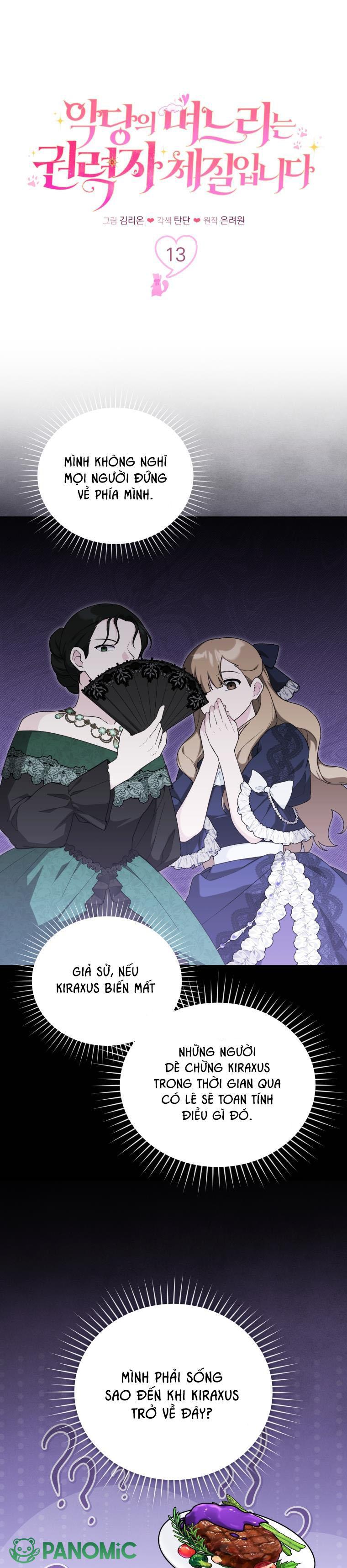 Con Dâu Của Kẻ Phản Diện Là Một Người Có Quyền Lực - Chap 13 - Trang 3