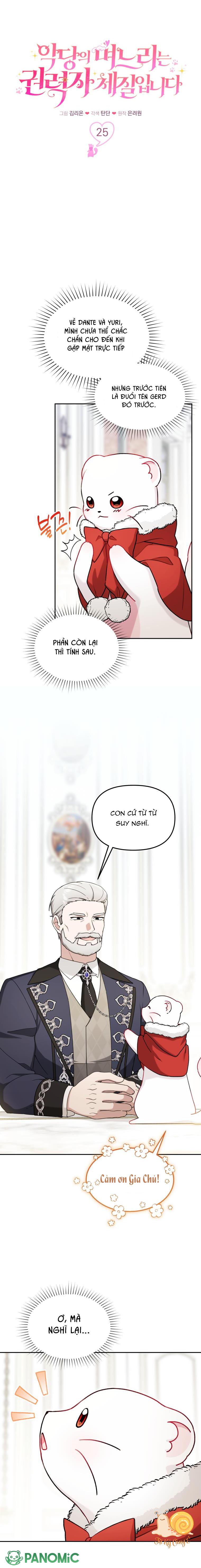 Con Dâu Của Kẻ Phản Diện Là Một Người Có Quyền Lực - Chap 25 - Trang 1