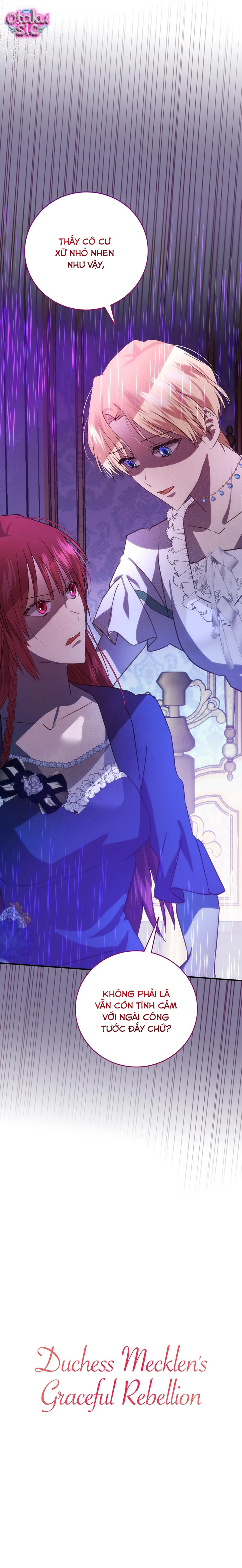 Cuộc Nổi Loạn Tao Nhã Của Nữ Công Tước Mecklen - Chap 8 - Trang 18