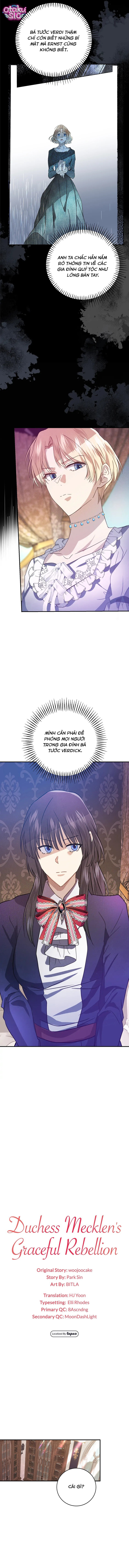 Cuộc Nổi Loạn Tao Nhã Của Nữ Công Tước Mecklen - Chap 8 - Trang 7