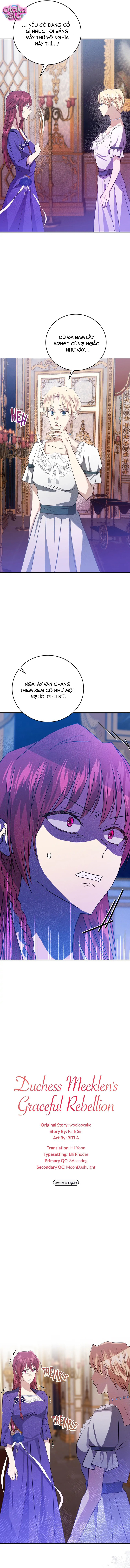 Cuộc Nổi Loạn Tao Nhã Của Nữ Công Tước Mecklen - Chap 9 - Trang 6