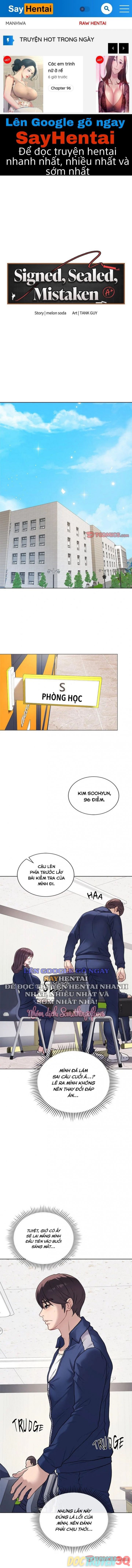 Đã Ký, Đã Nhầm Lẫn, Đã Đóng Dấu - Chap 5 - Trang 1