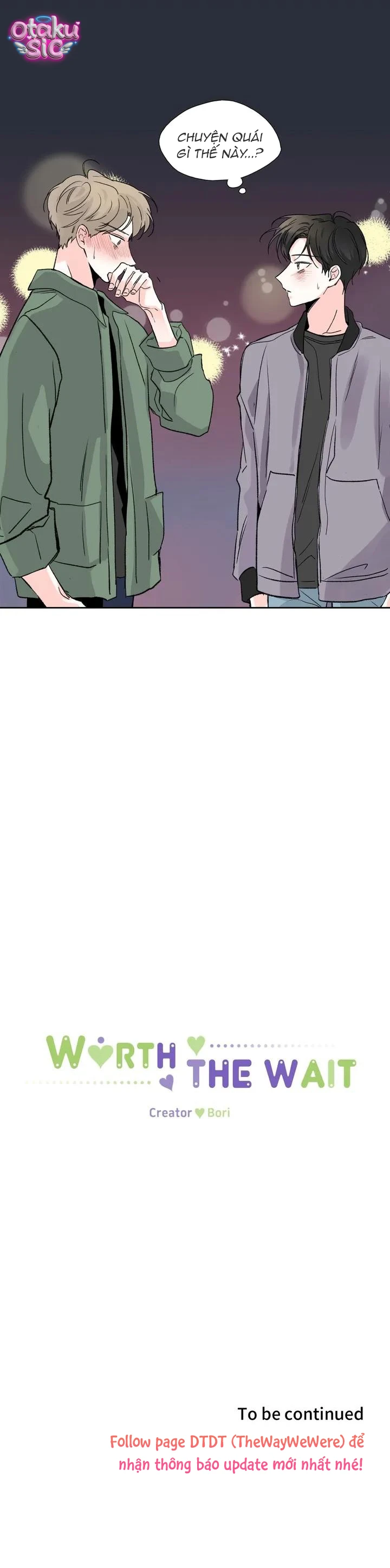 Đáng Để Đợi Chờ - Chap 1 - Trang 7