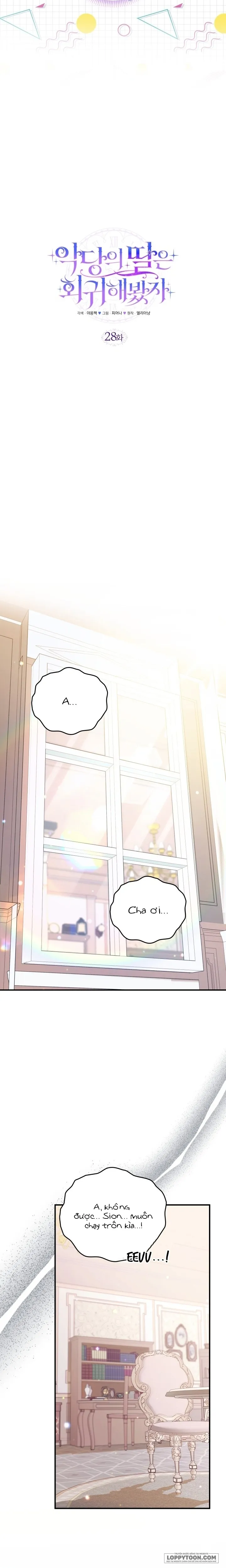 Dẫu Cho Con Gái Của Kẻ Phản Diện Trùng Sinh - Chap 28 - Trang 8