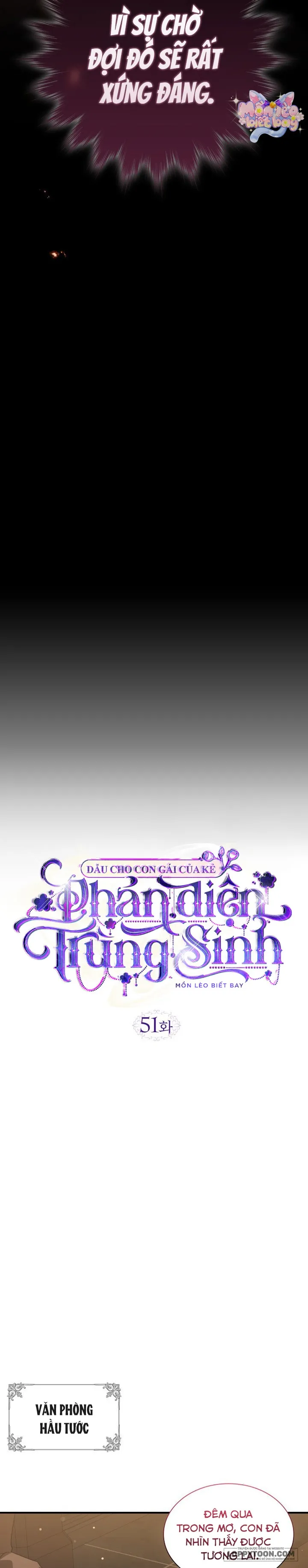 Dẫu Cho Con Gái Của Kẻ Phản Diện Trùng Sinh - Chap 51 - Trang 8