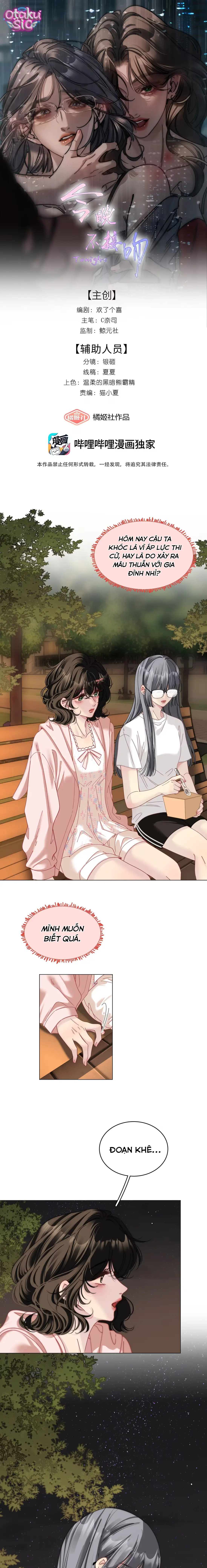 Đêm Nay Chẳng Muốn Hôn - Chap 13 - Trang 1