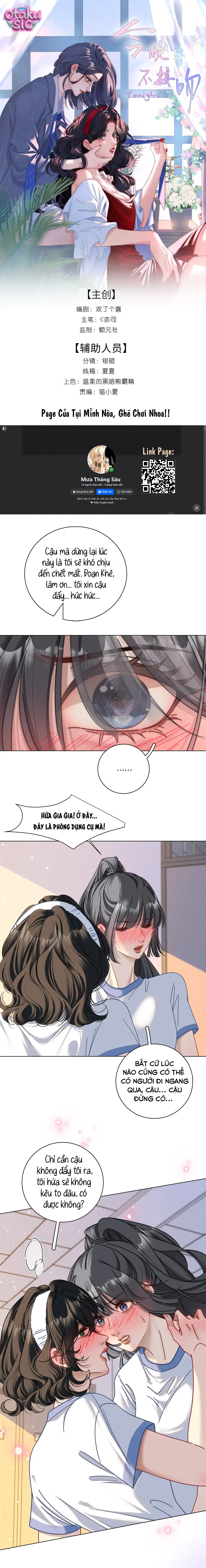 Đêm Nay Chẳng Muốn Hôn - Chap 6 - Trang 1